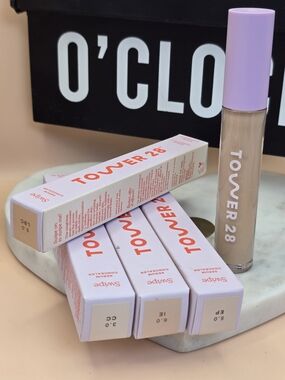 Tower 28 Neutral Beige Concealer with Lilac Cap